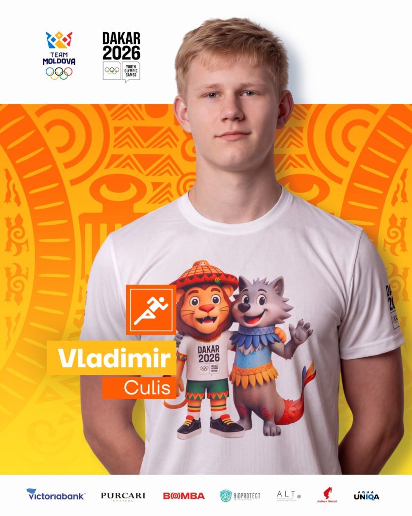 Vladimir Culis, atletism – Team Moldova, Dakar 2026