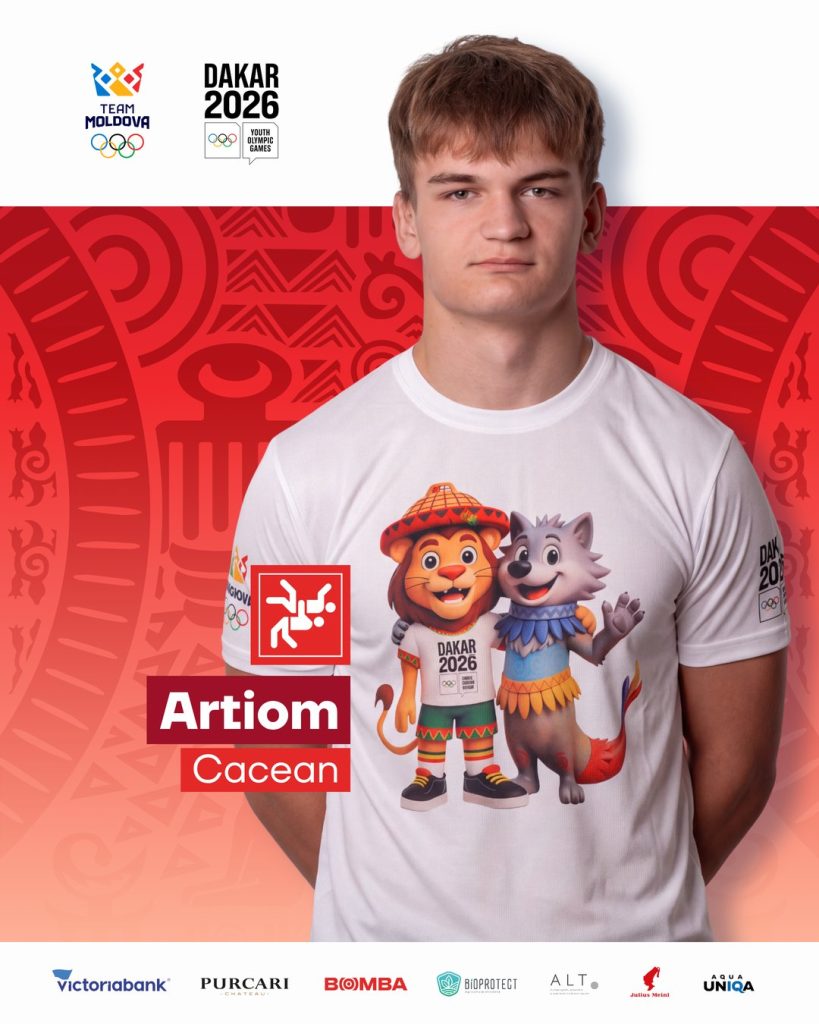 Artiom Cacean, lupte – Team Moldova, Dakar 2026