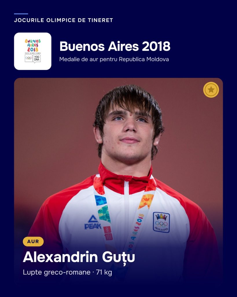 Alexandrin Guțu – aur, Buenos Aires 2018