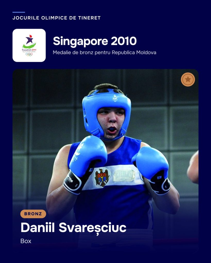 Daniil Svareșciuc – bronz, Singapore 2010