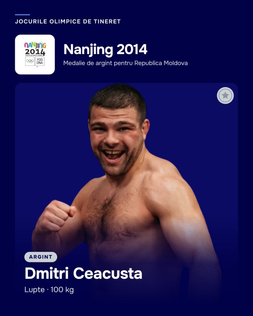 Dmitri Ceacusta – argint, Nanjing 2014