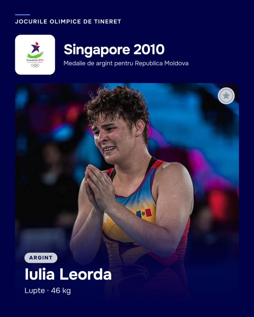 Iulia Leorda – argint, Singapore 2010