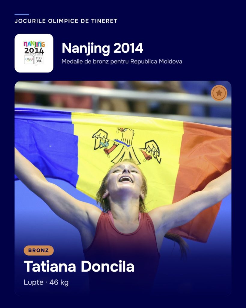 Tatiana Doncila – bronz, Nanjing 2014